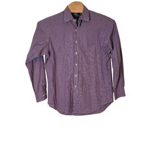 Polo Ralph Lauren Curham Classic Fit‎ Button-Up Shirt 16.5 Long Sleeve Purple